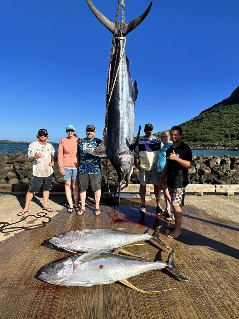 Summertime Sport Fishing Kauai w/ Ohana Fishing Charters Kauai