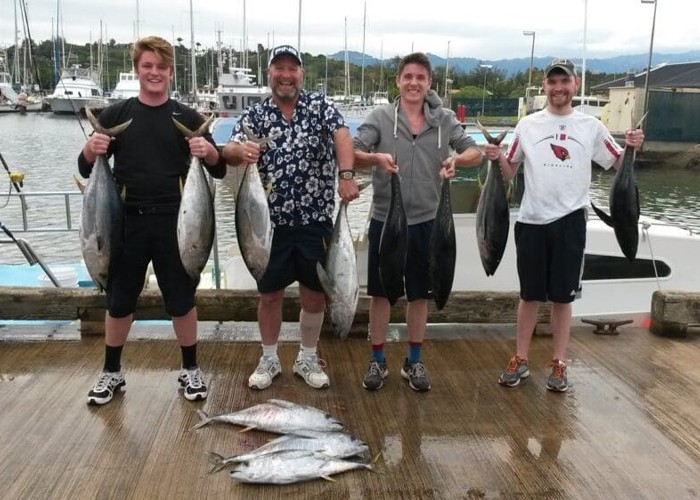 Deep sea fishing trips